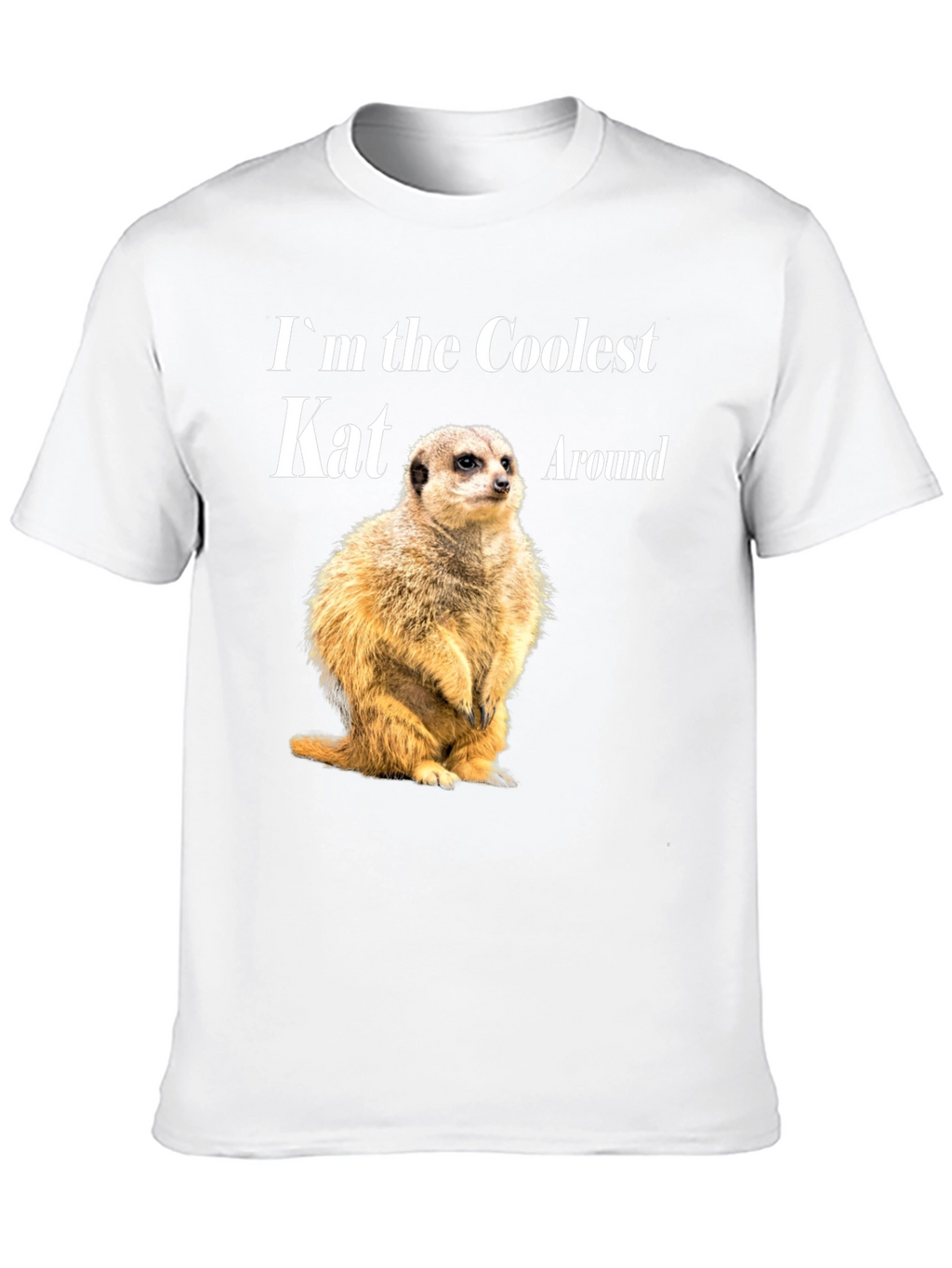 Coolest Kat Meerkat Graphic T-Shirt