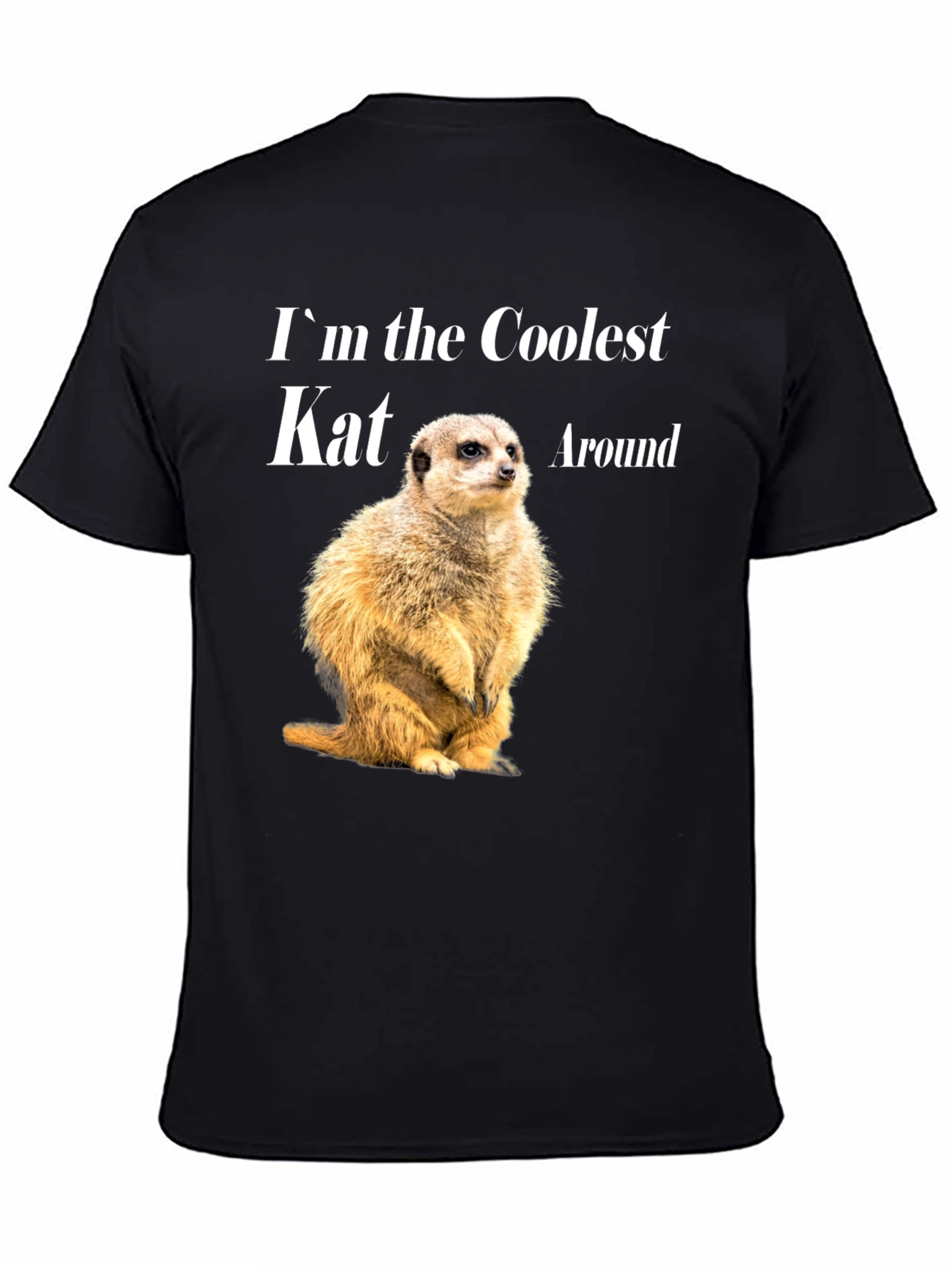 Coolest Kat Meerkat Graphic T-Shirt