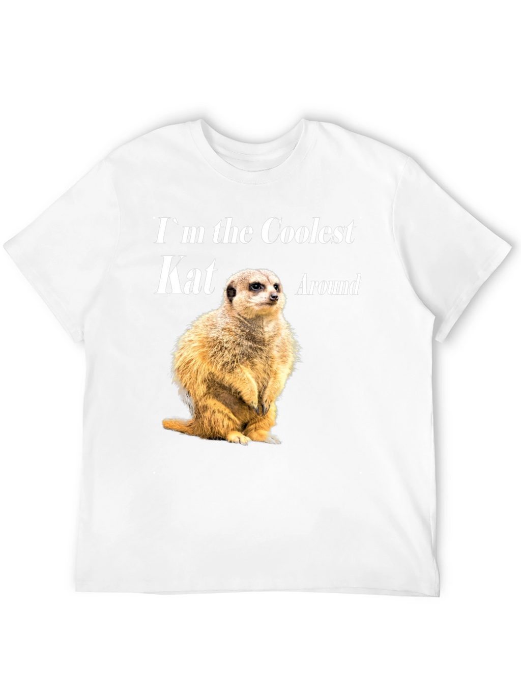 Coolest Kat Meerkat Graphic T-Shirt