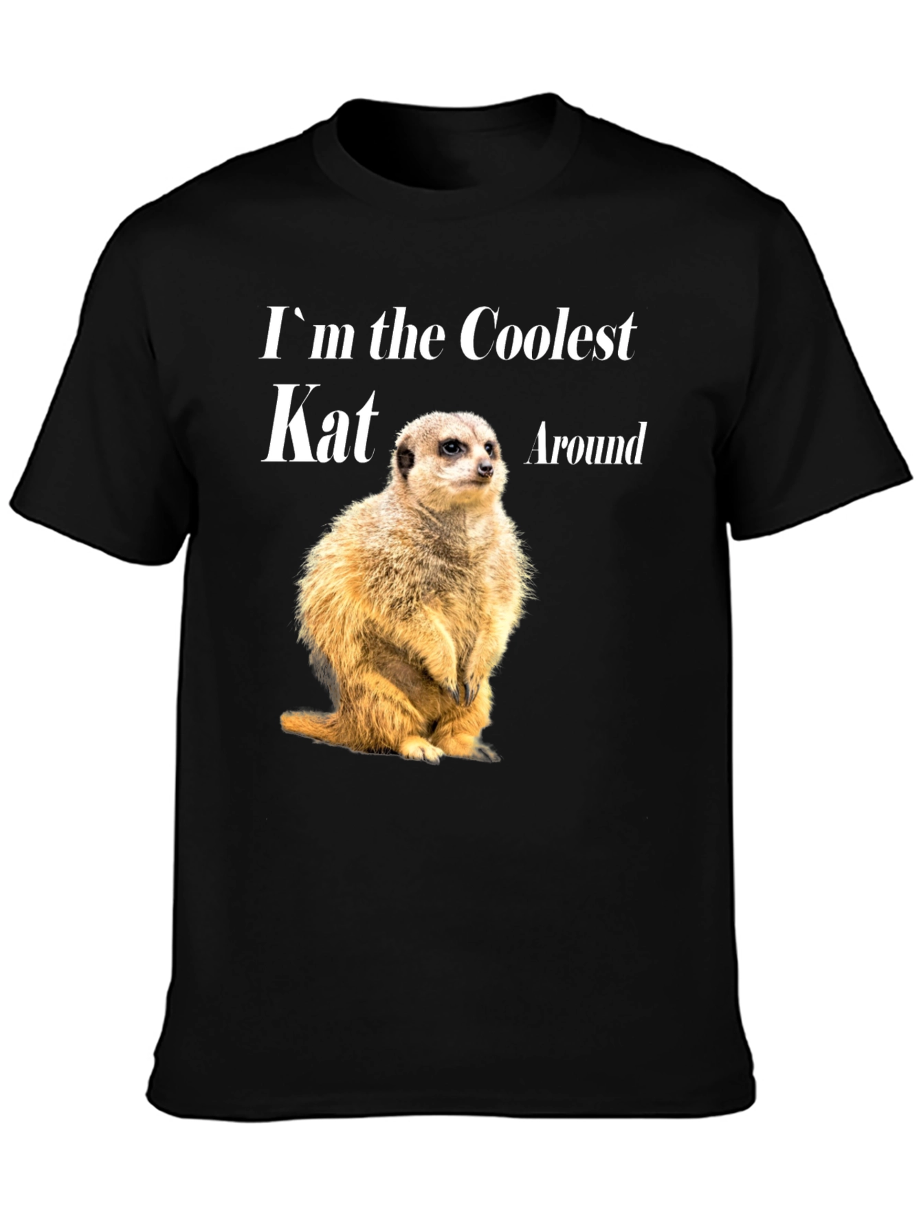 Coolest Kat Meerkat Graphic T-Shirt