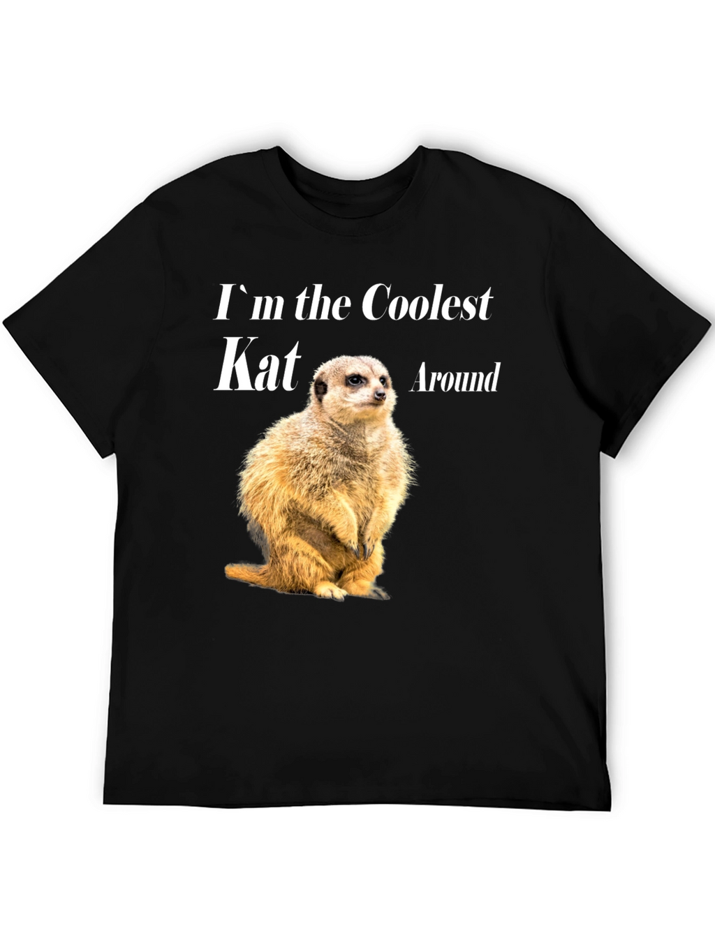 Coolest Kat Meerkat Graphic T-Shirt