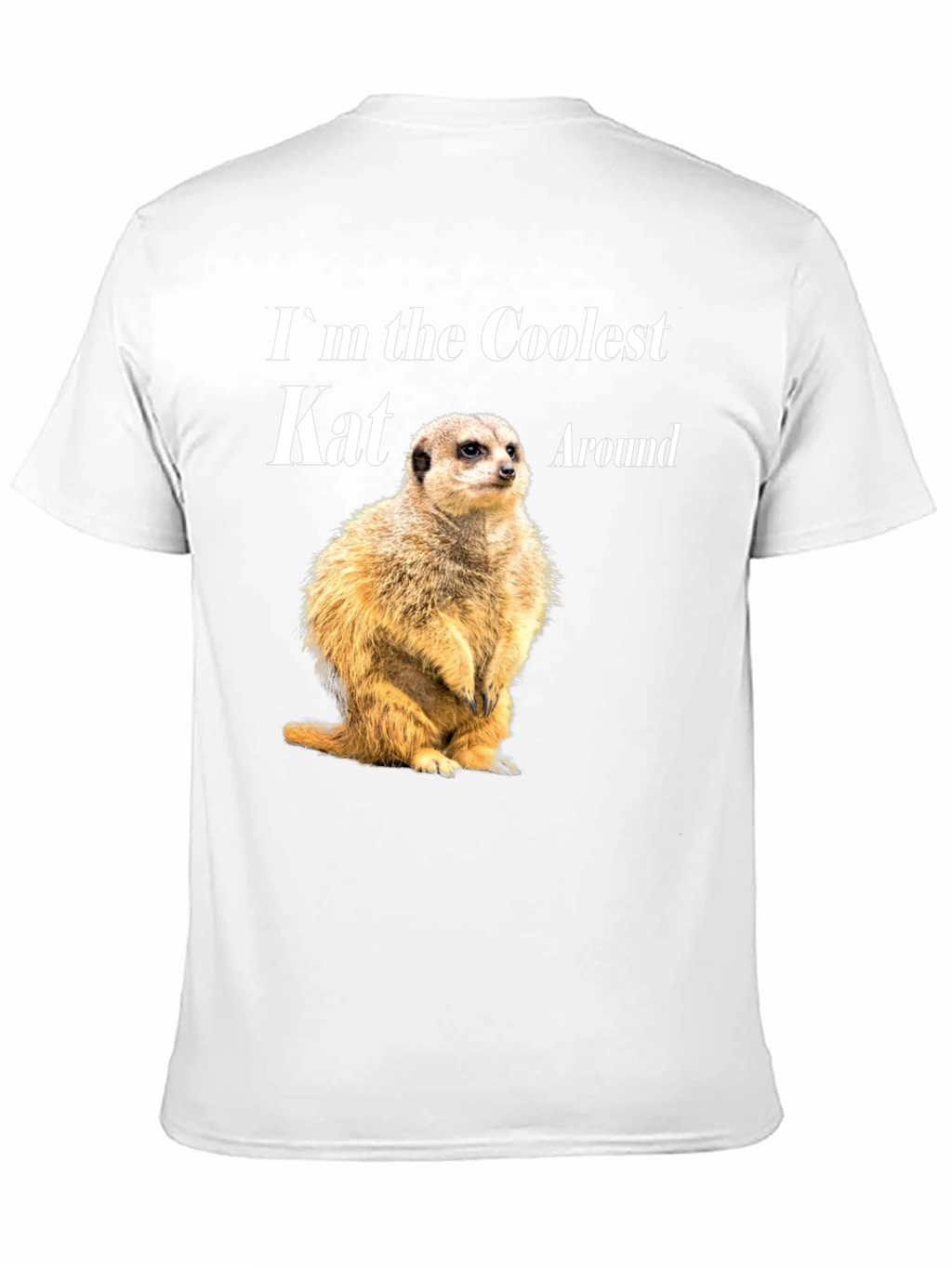 Coolest Kat Meerkat Graphic T-Shirt