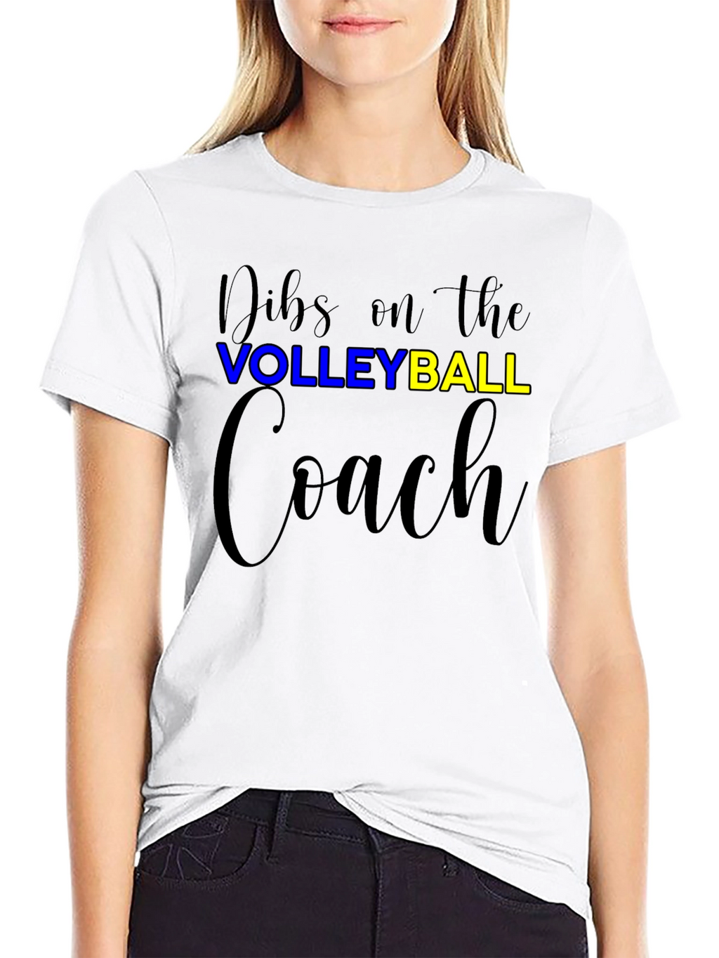 Dibs On The Volleyball Coach T-Shirt