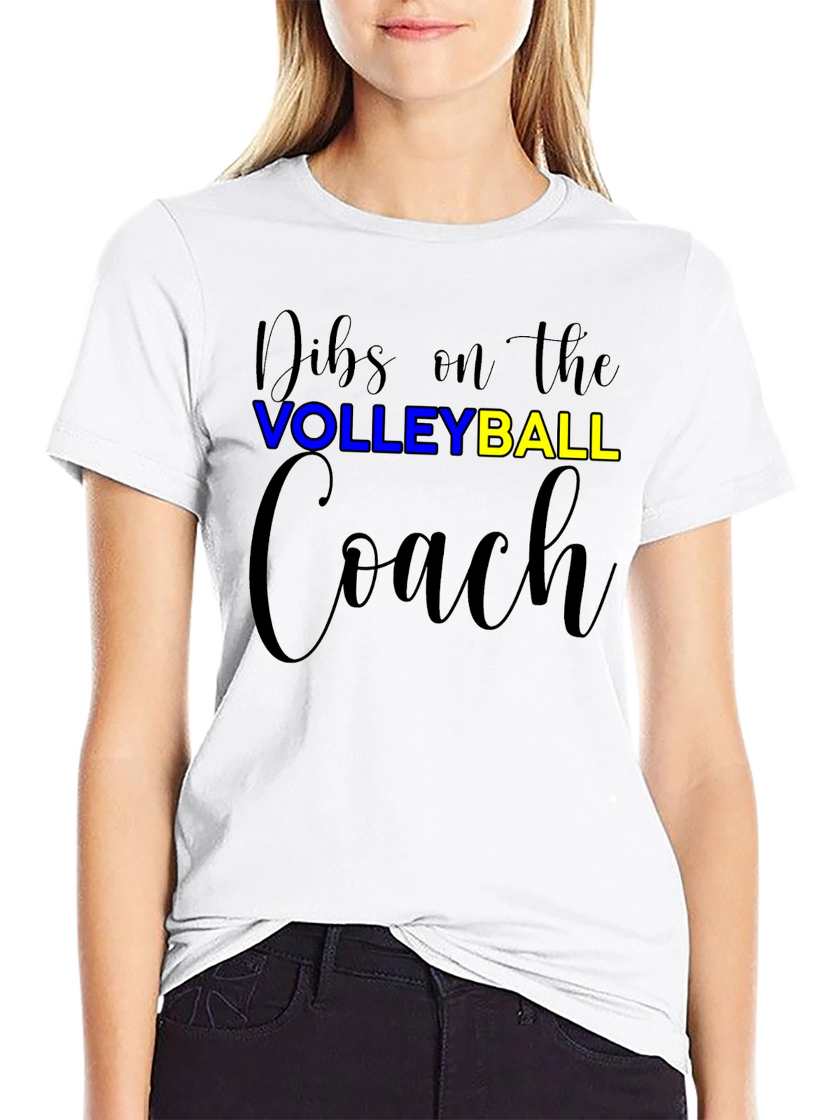 Dibs On The Volleyball Coach T-Shirt