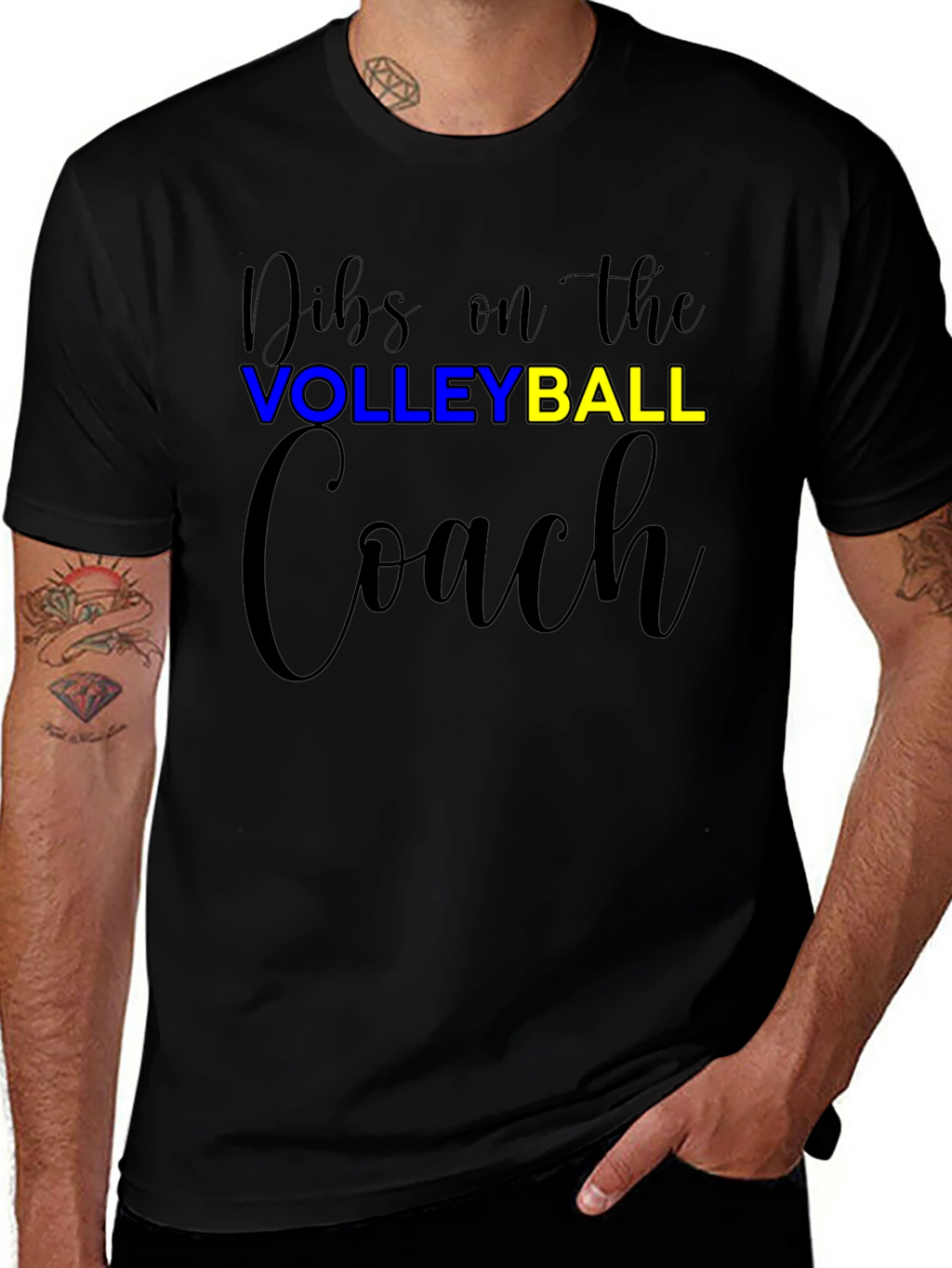 Dibs On The Volleyball Coach T-Shirt