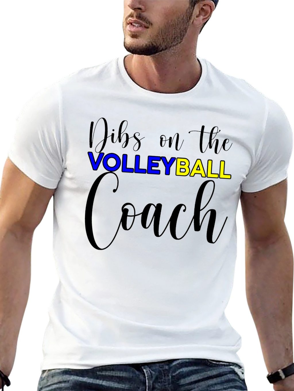 Dibs On The Volleyball Coach T-Shirt