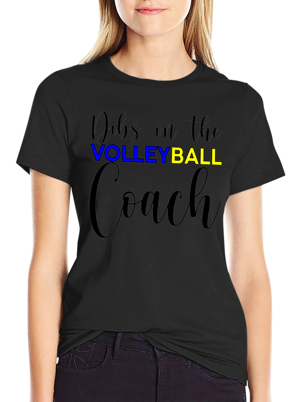 Dibs On The Volleyball Coach T-Shirt