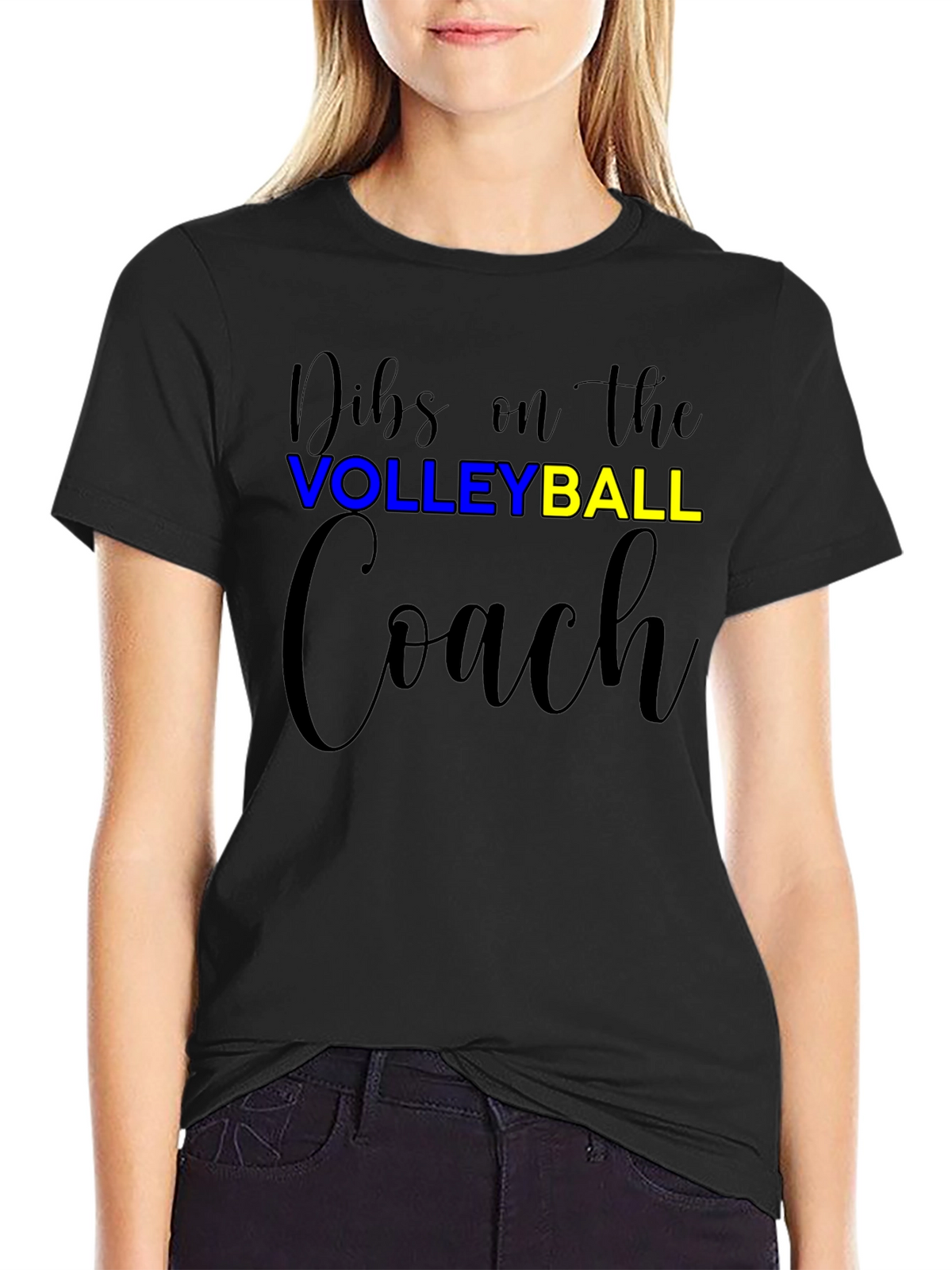 Dibs On The Volleyball Coach T-Shirt