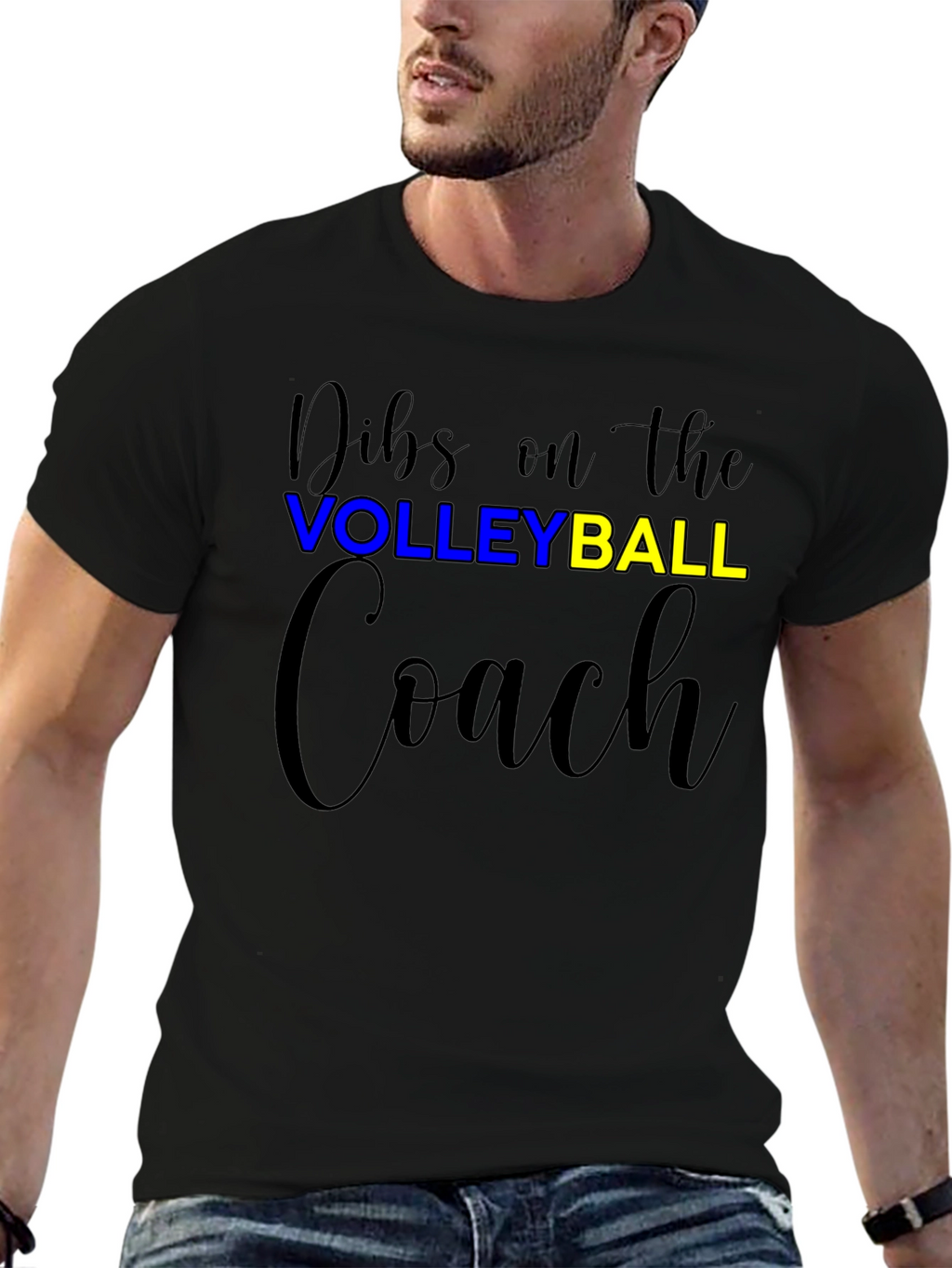 Dibs On The Volleyball Coach T-Shirt