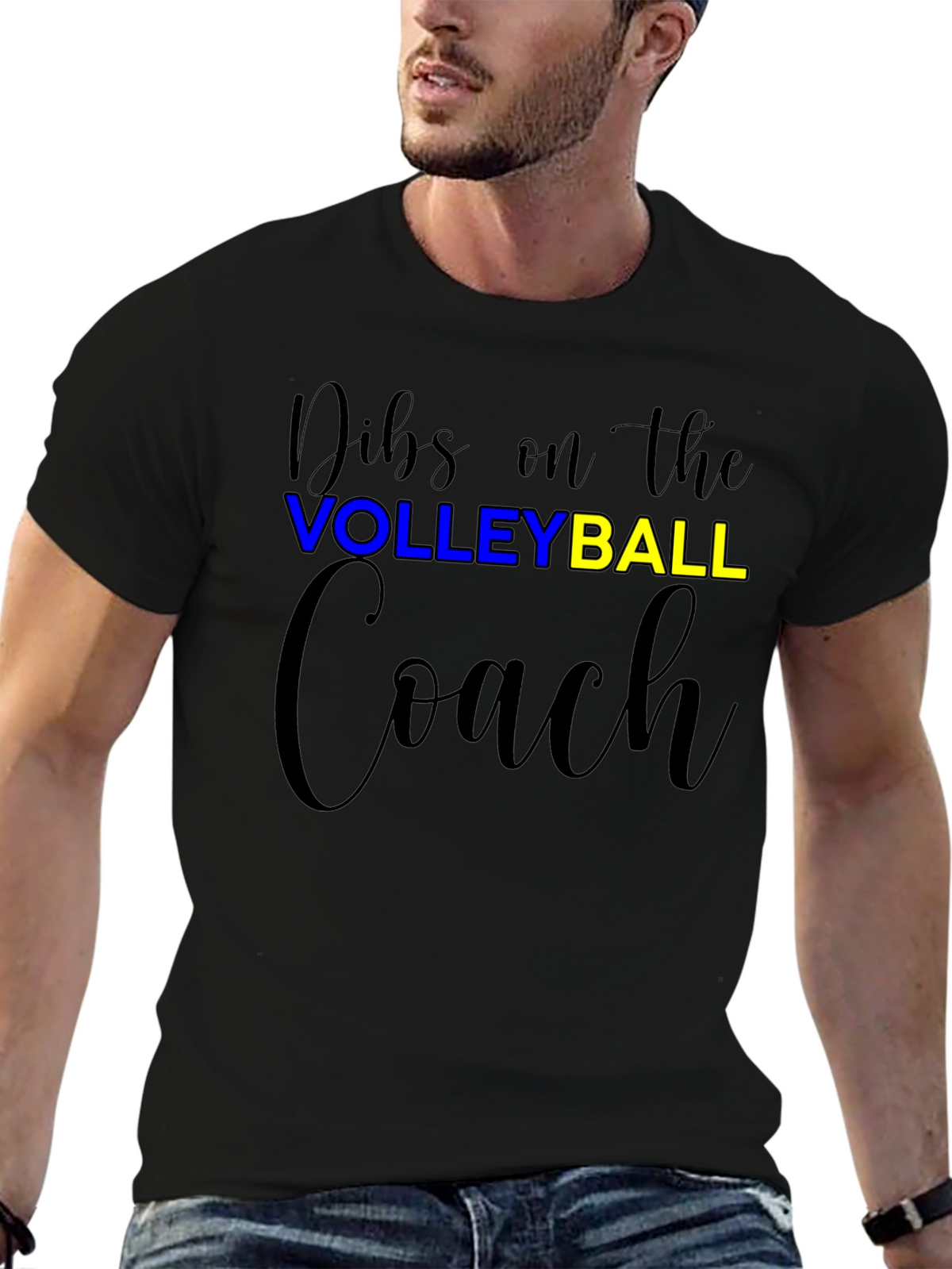 Dibs On The Volleyball Coach T-Shirt