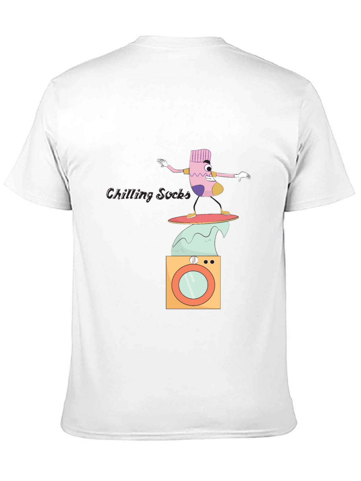 Surfing Sock Graphic Tee