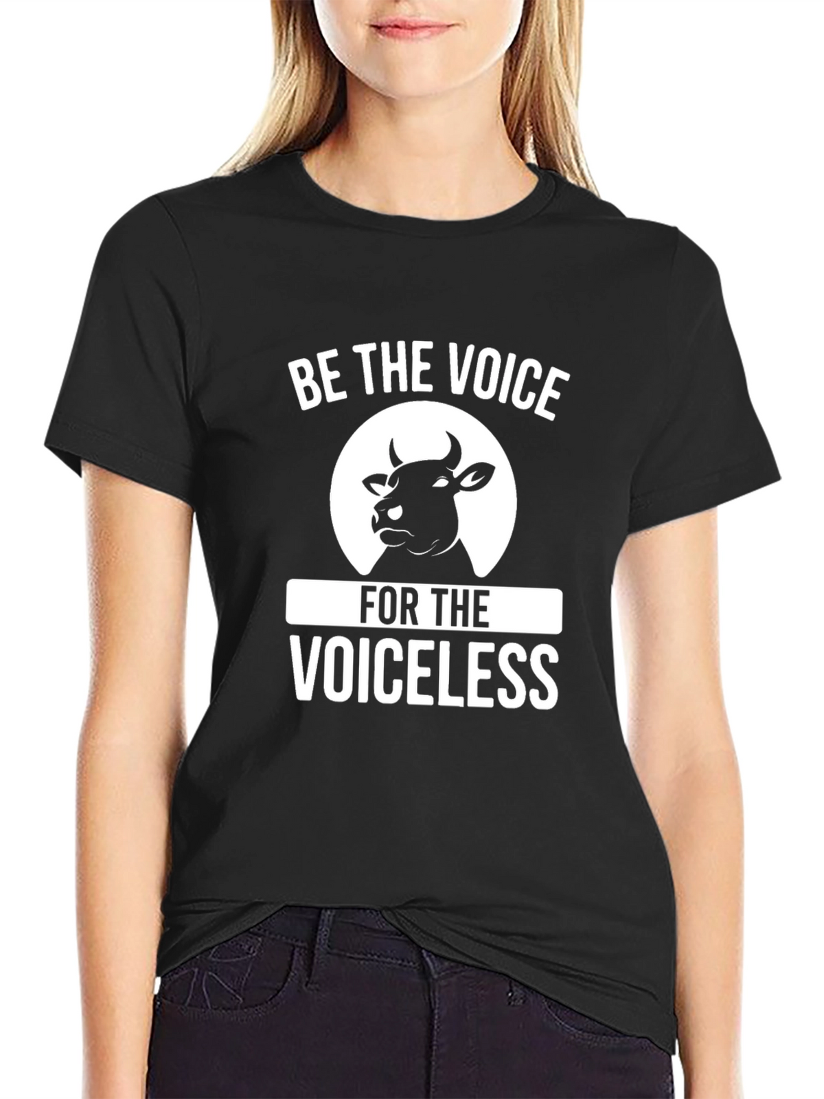 Be The Voice For The Voiceless Vegan T-Shirt