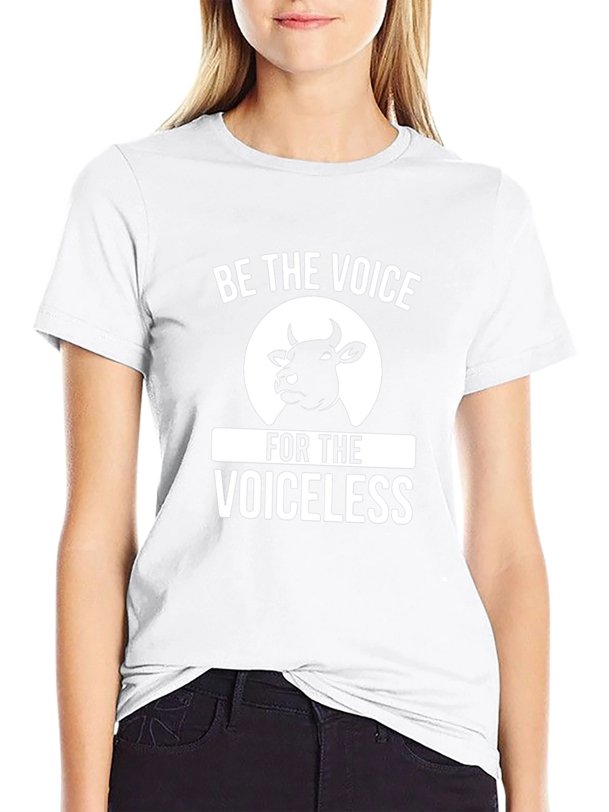 Be The Voice For The Voiceless Vegan T-Shirt