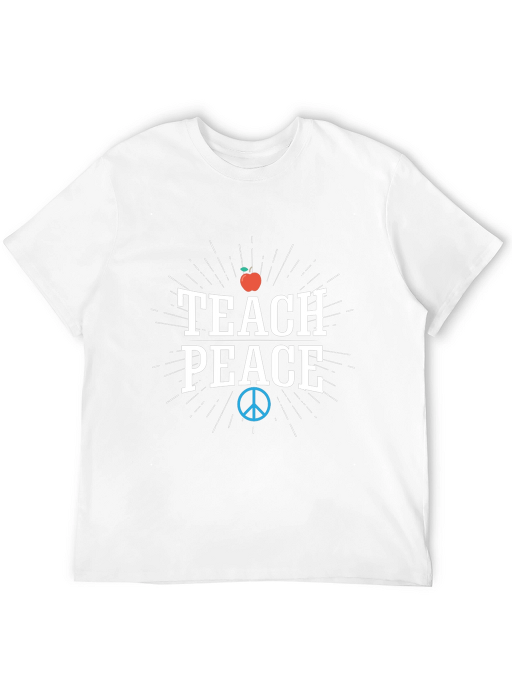 Teach Peace T-Shirt - Stylish & Comfortable