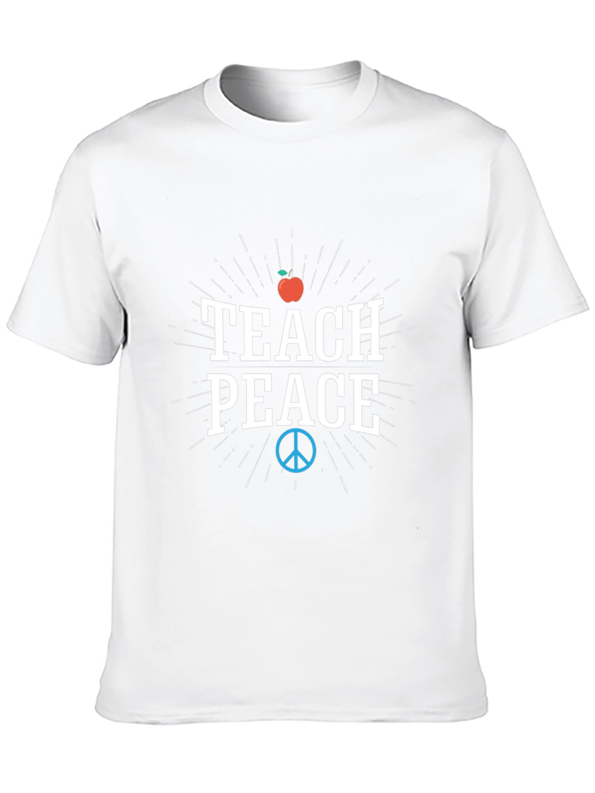Teach Peace T-Shirt - Stylish & Comfortable