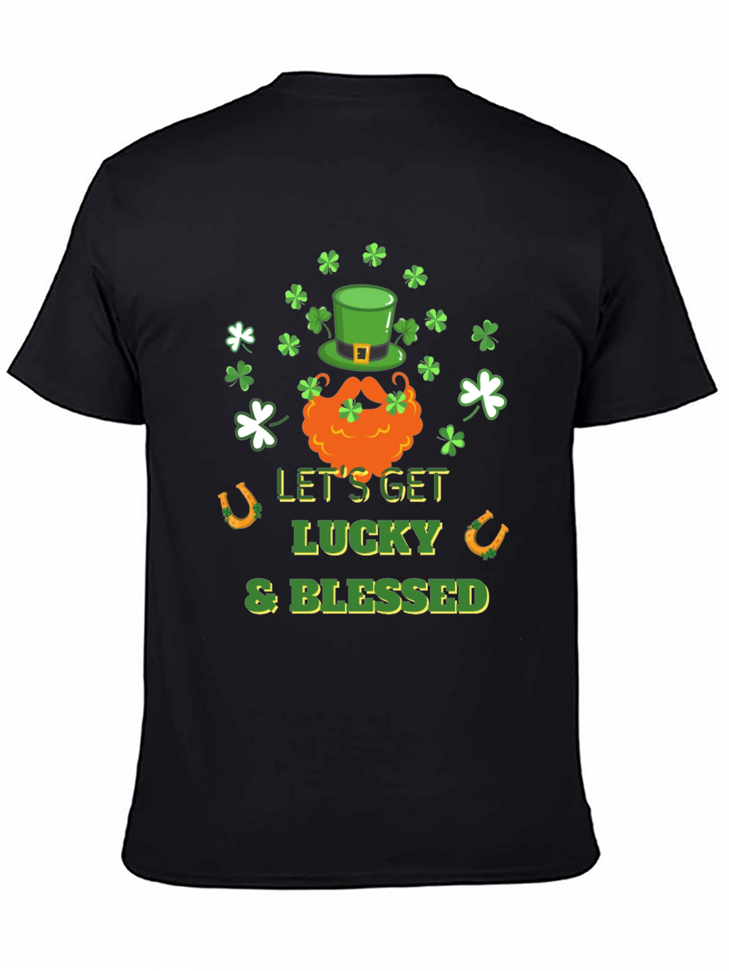 Lucky & Blessed St. Patricks Day Graphic Tee