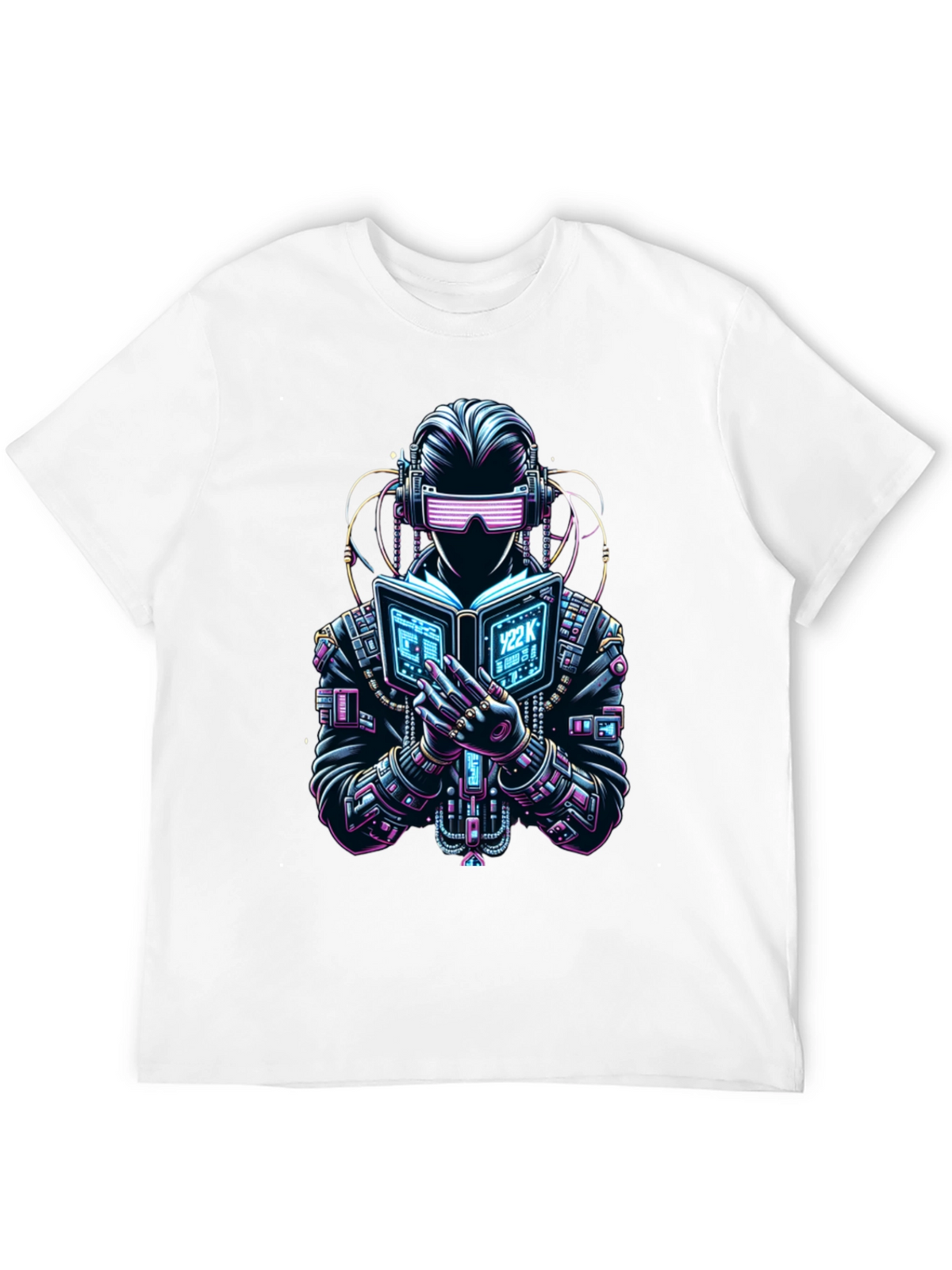 Cyberpunk Reader Graphic T-Shirt