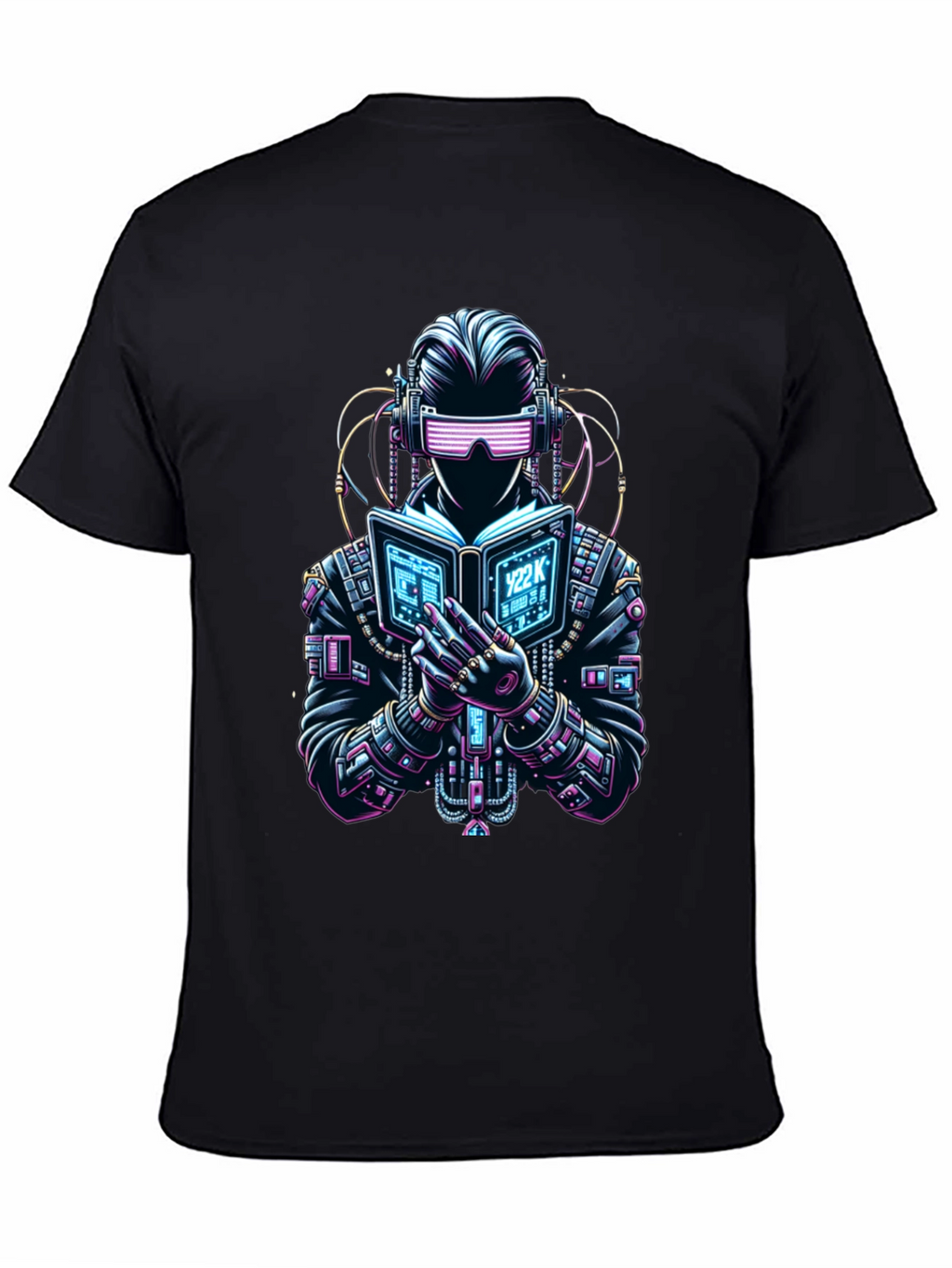 Cyberpunk Reader Graphic T-Shirt