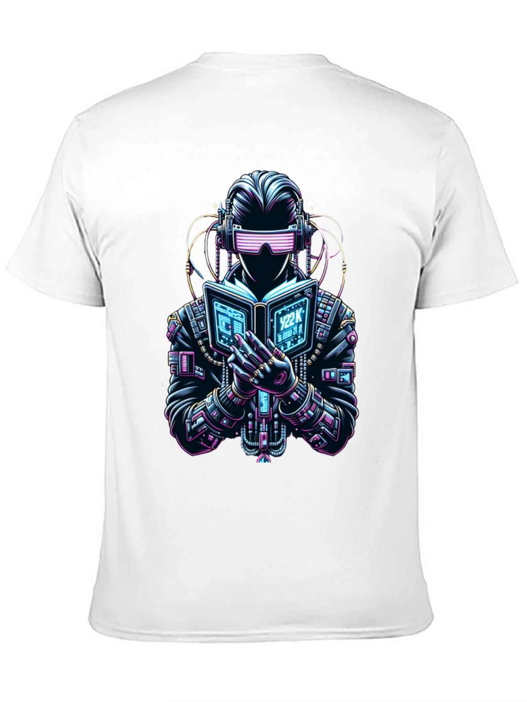Cyberpunk Reader Graphic T-Shirt