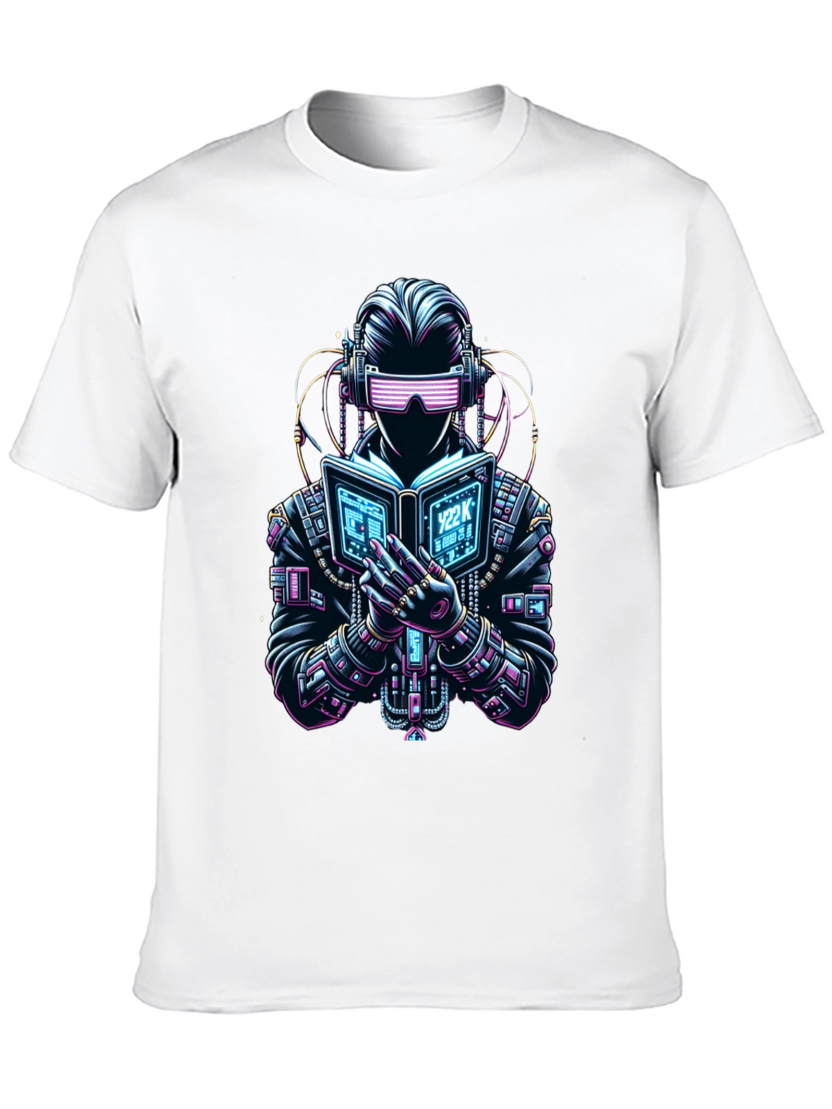 Cyberpunk Reader Graphic T-Shirt