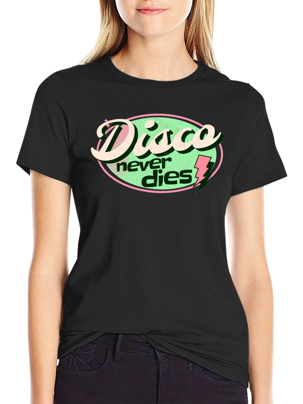 Disco Never Dies Graphic T-Shirt