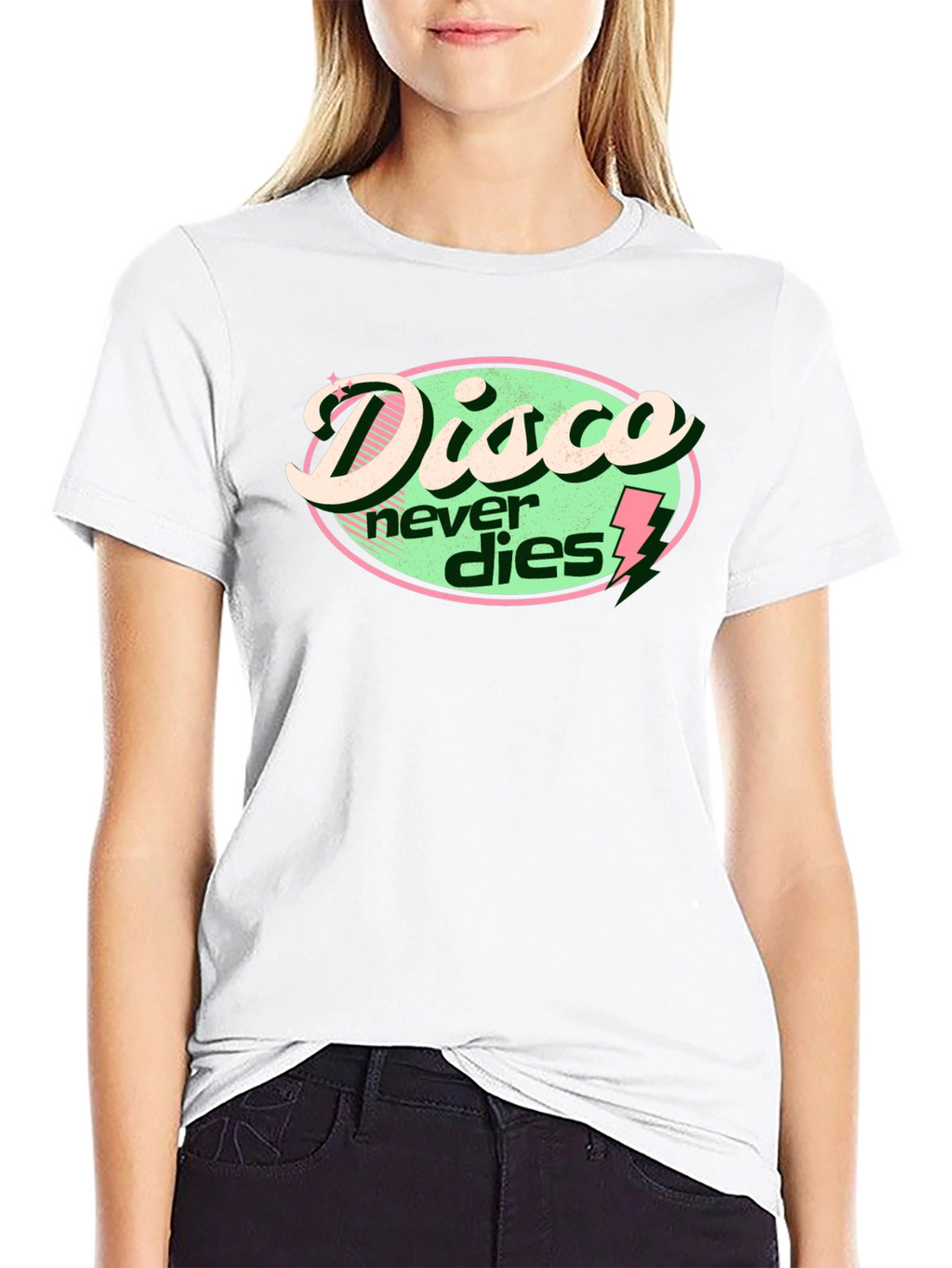 Disco Never Dies Graphic T-Shirt