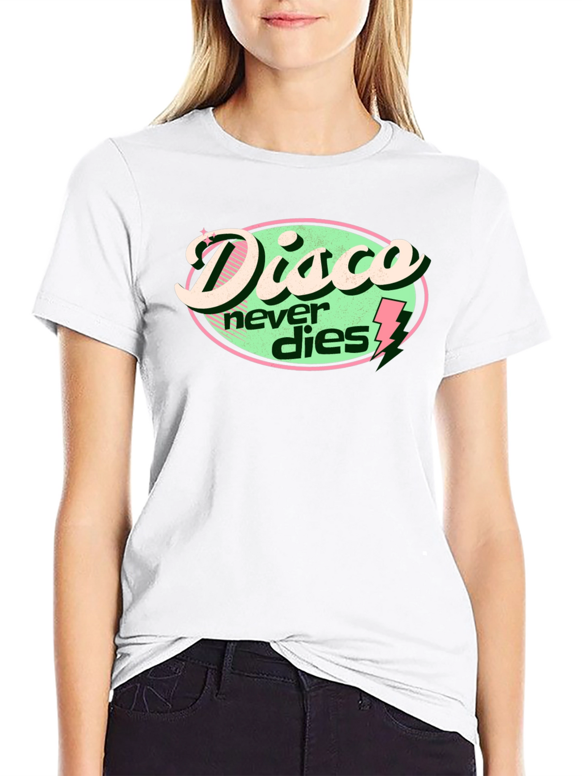 Disco Never Dies Graphic T-Shirt