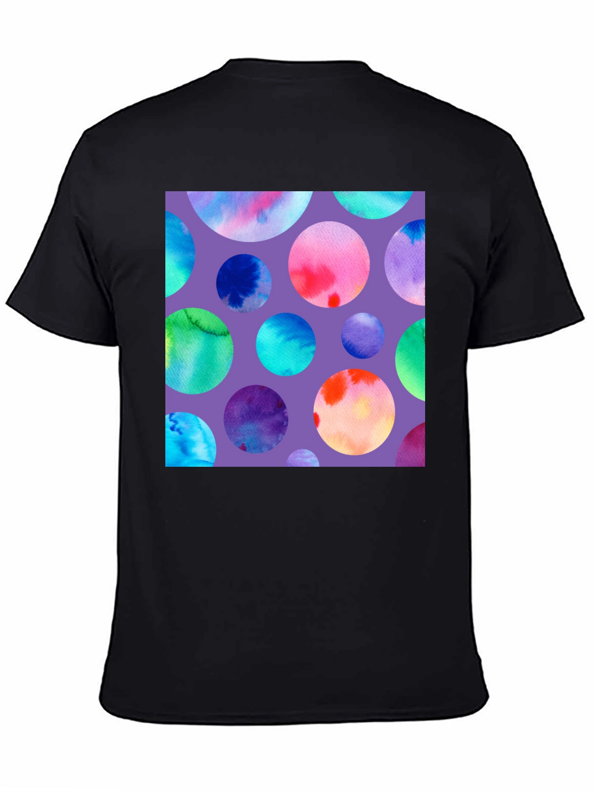 Watercolor Circles Graphic Tee