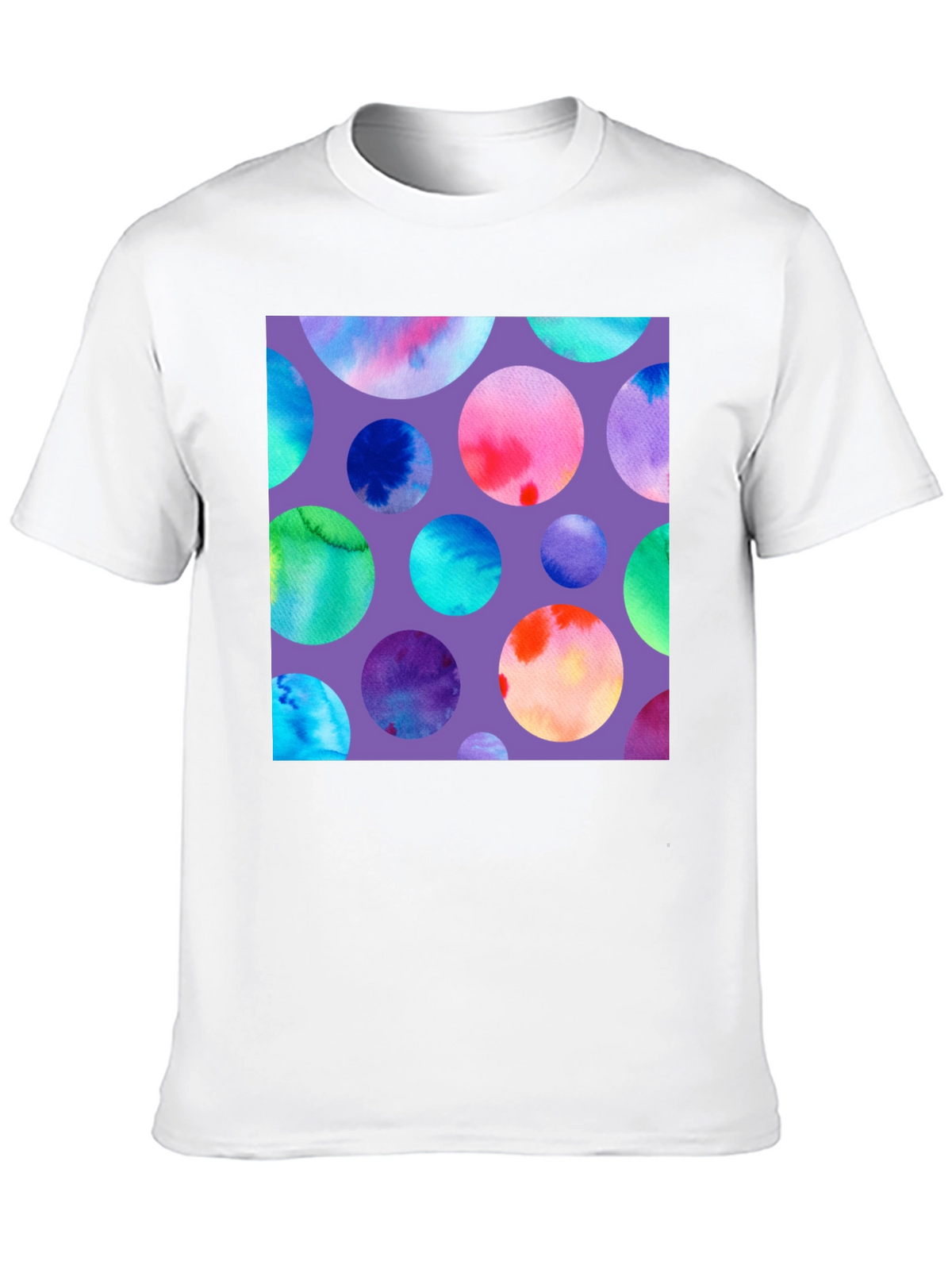 Watercolor Circles Graphic Tee