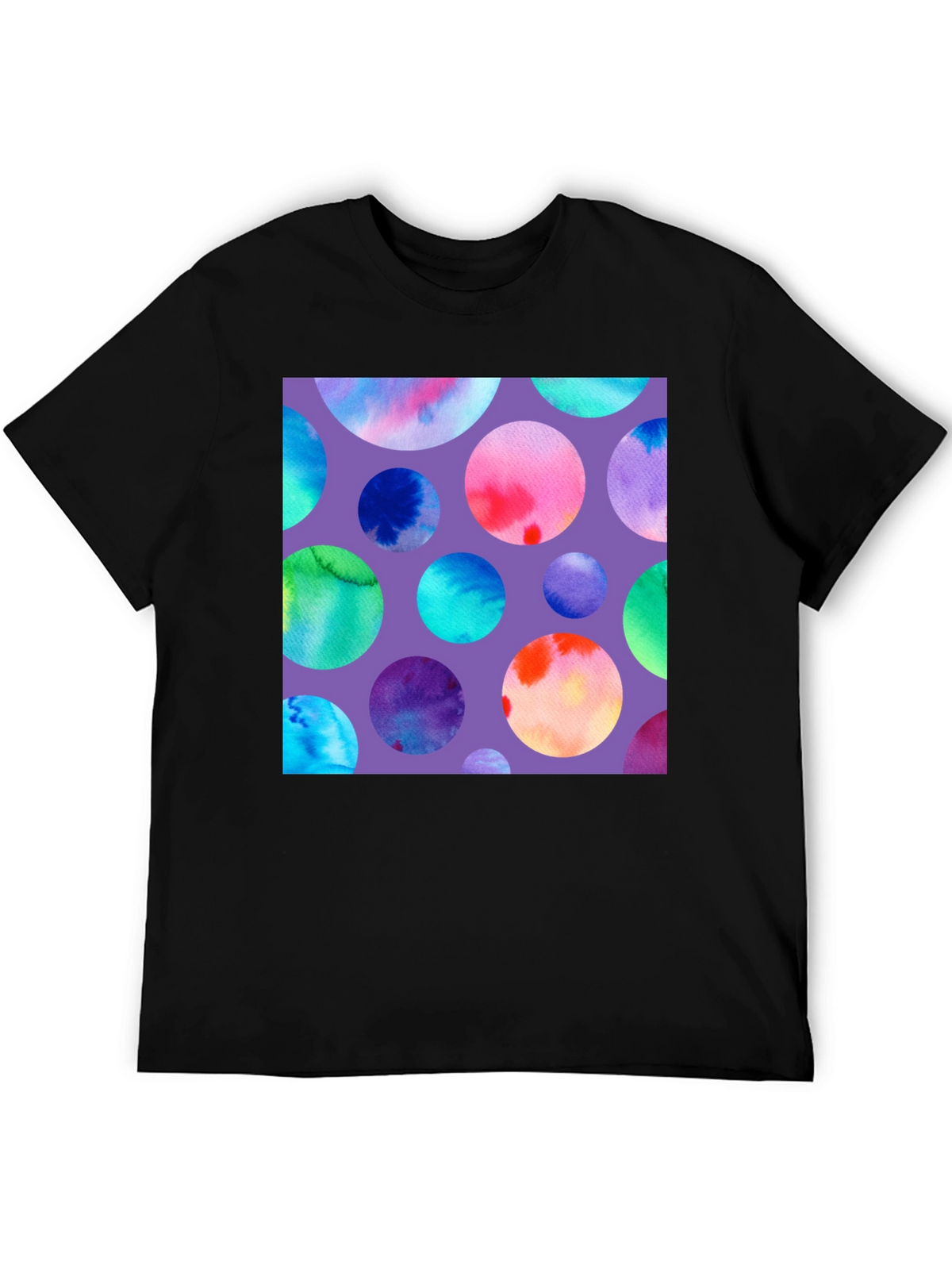 Watercolor Circles Graphic Tee