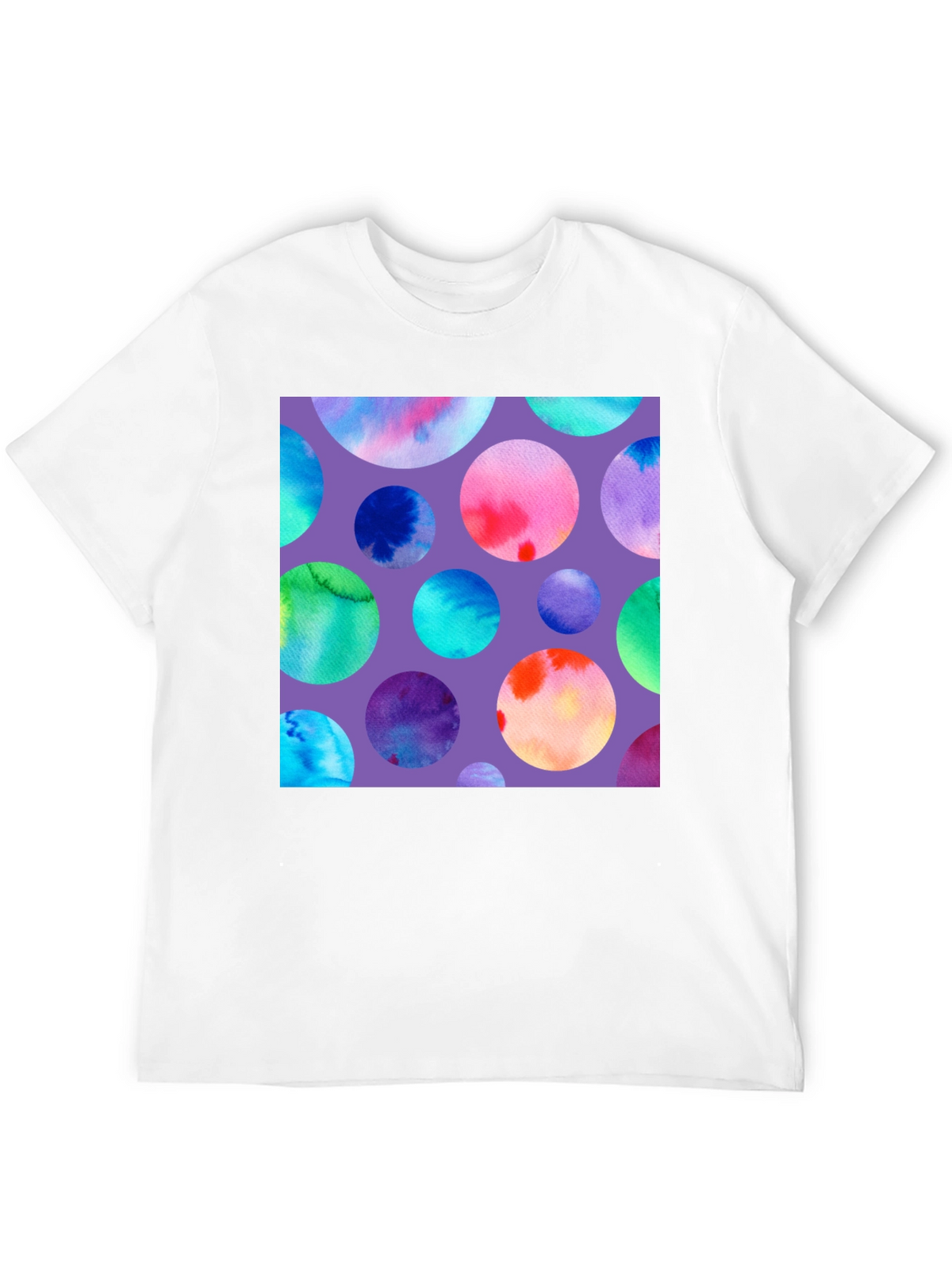 Watercolor Circles Graphic Tee