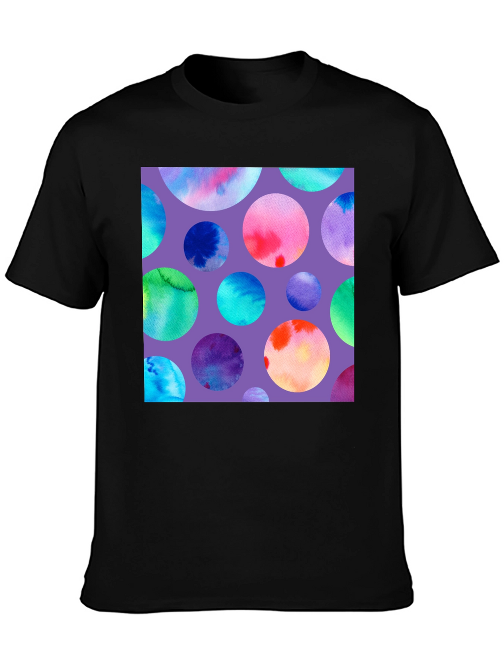 Watercolor Circles Graphic Tee