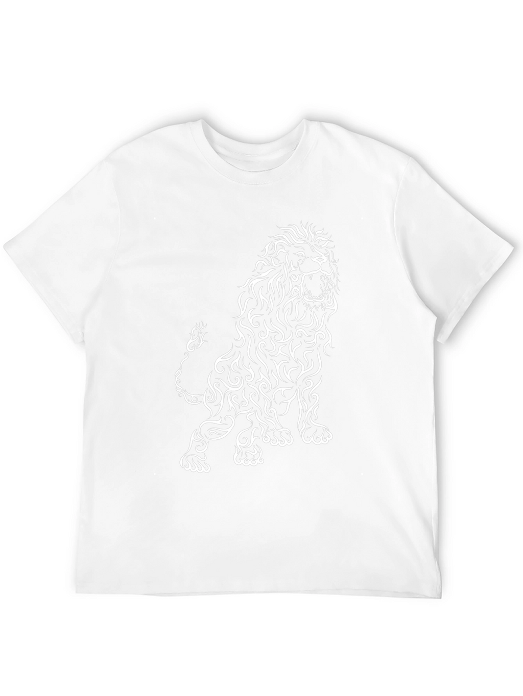 Lion Graphic Black T-Shirt