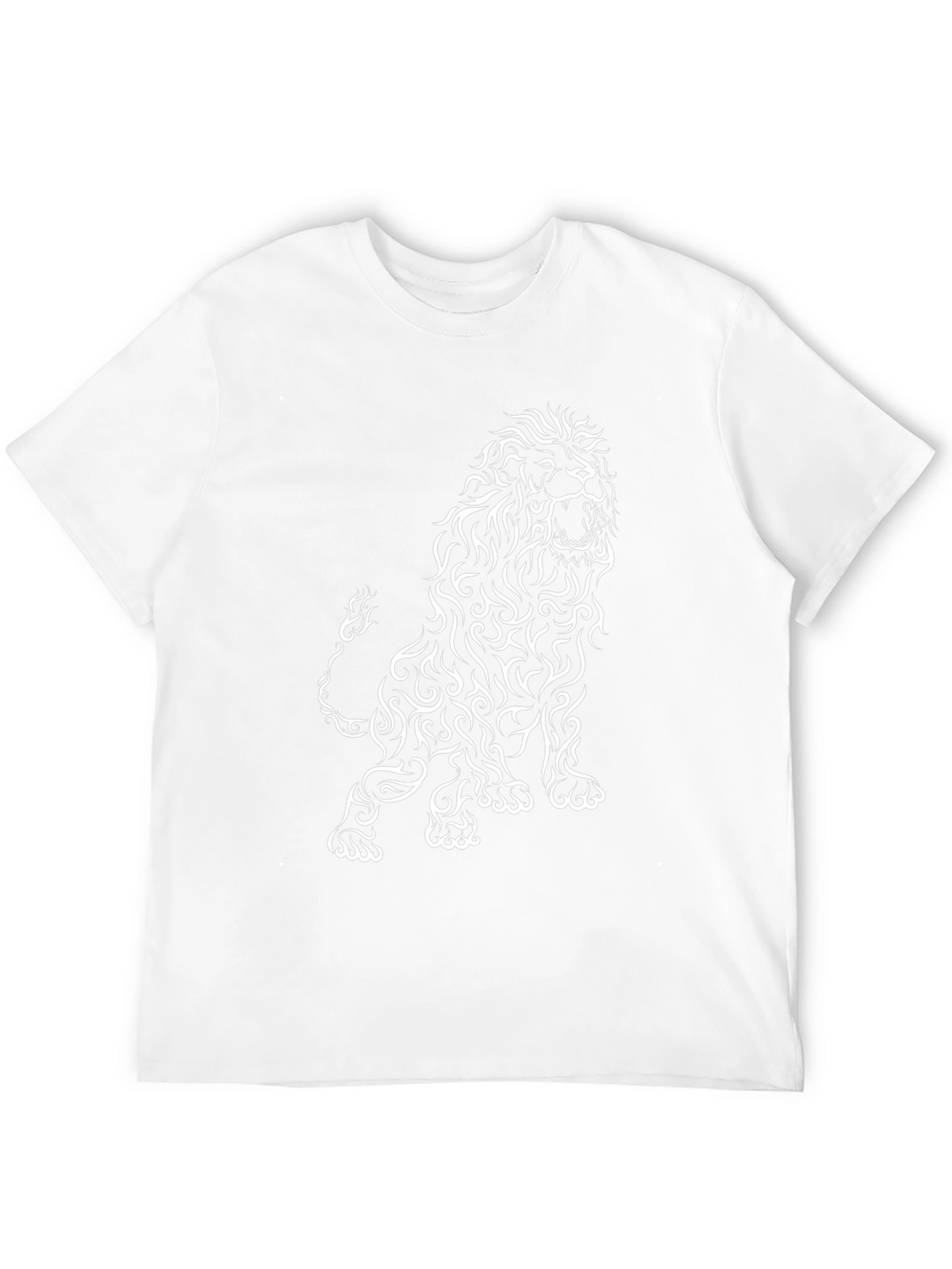 Lion Graphic Black T-Shirt