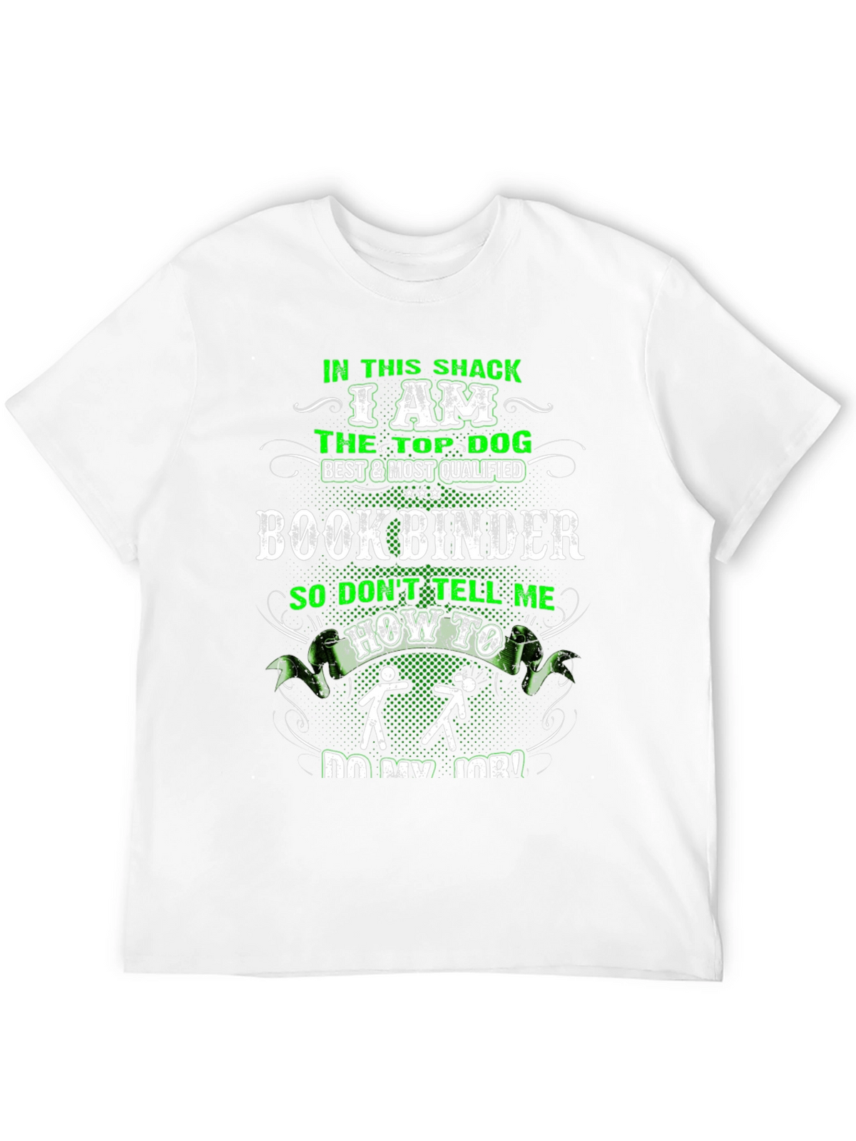 Book Binder Top Dog Graphic Tee