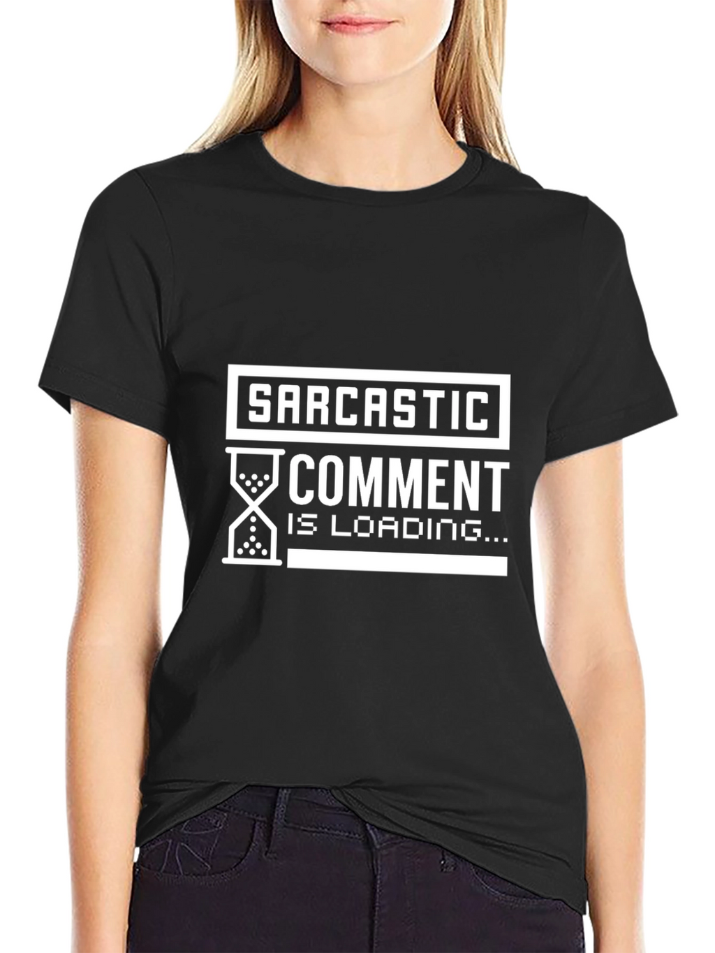 Sarcastic Comment Loading Graphic Tee