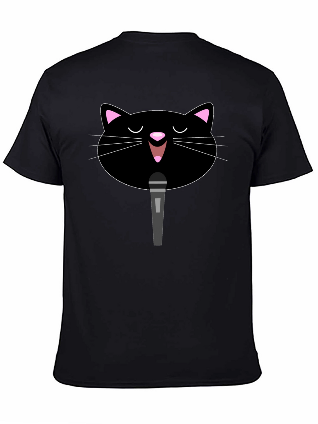 Karaoke Cat T-Shirt - Sing Your Heart Out!