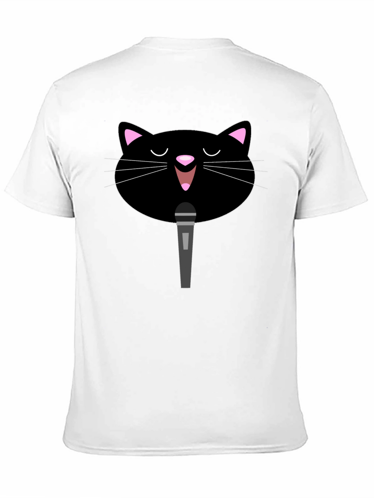 Karaoke Cat T-Shirt - Sing Your Heart Out!