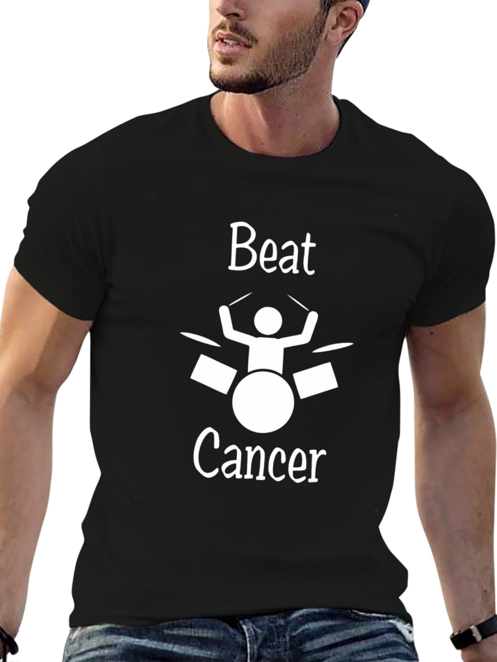 Beat Cancer Drum T-Shirt