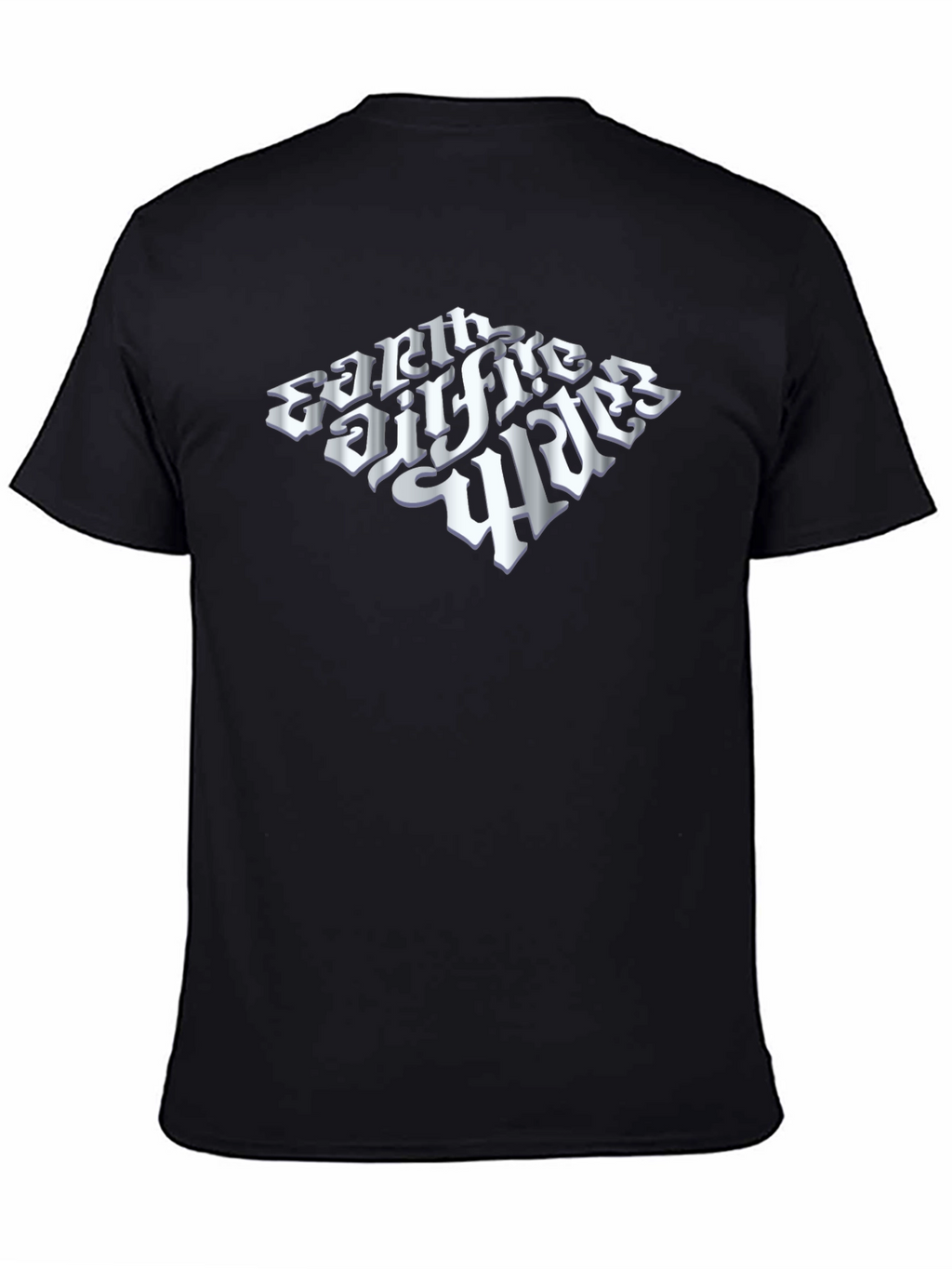 Earth Fire & Wind Black Graphic Tee
