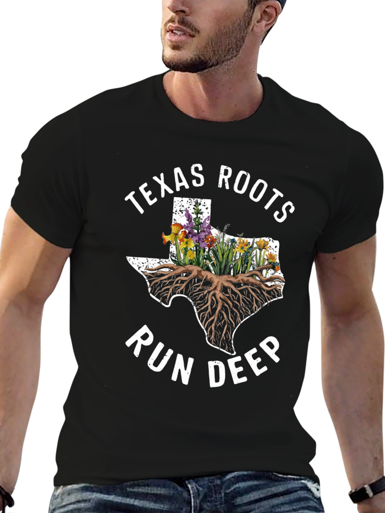 Texas Roots Run Deep T-Shirt