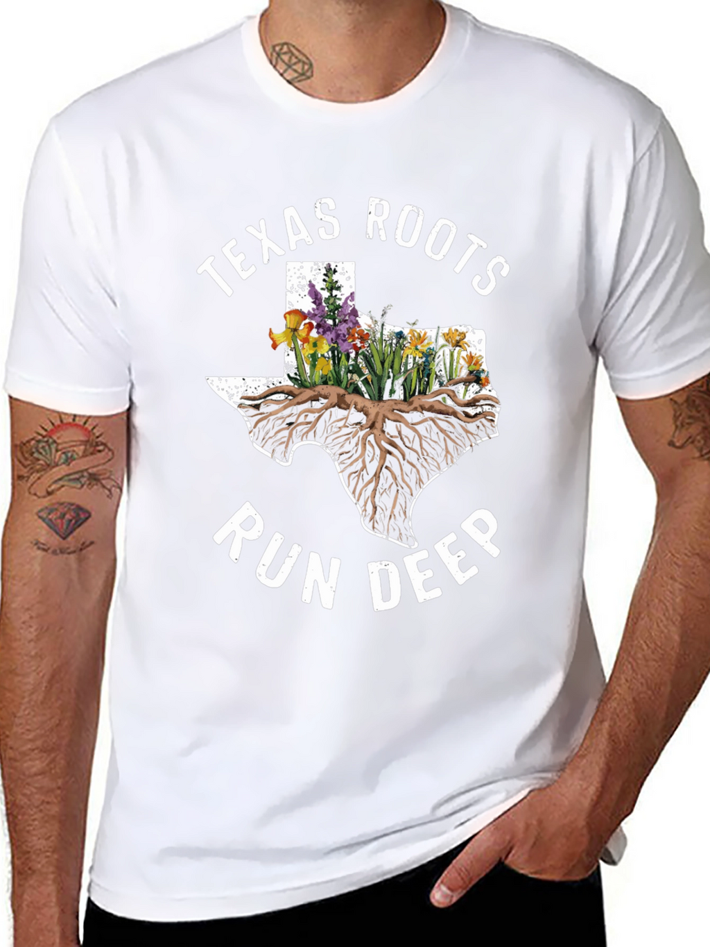 Texas Roots Run Deep T-Shirt