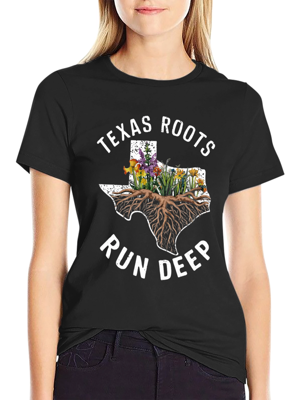 Texas Roots Run Deep T-Shirt