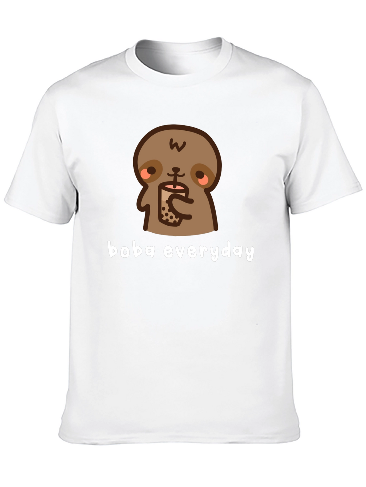 Sloth Boba Everyday T-Shirt