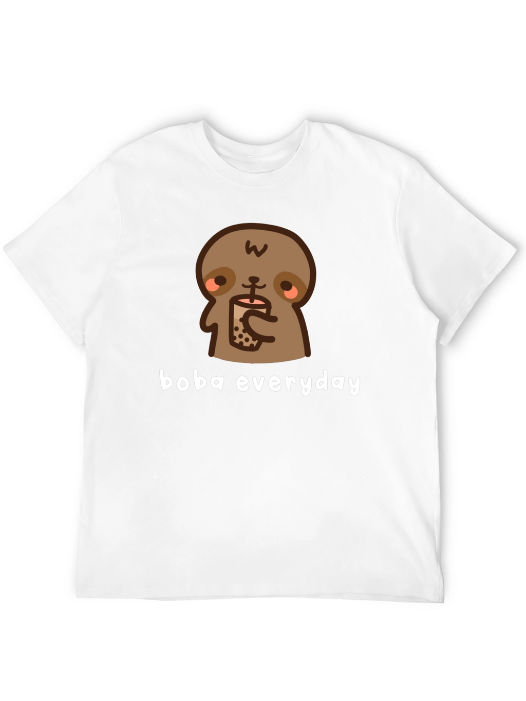 Sloth Boba Everyday T-Shirt