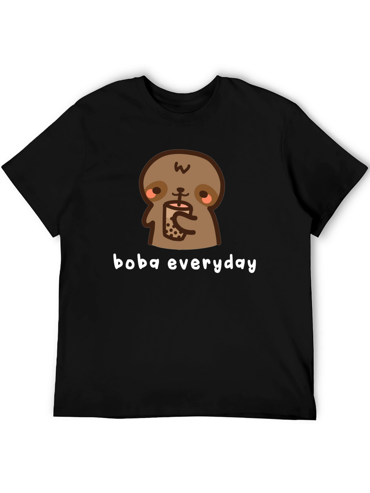 Sloth Boba Everyday T-Shirt
