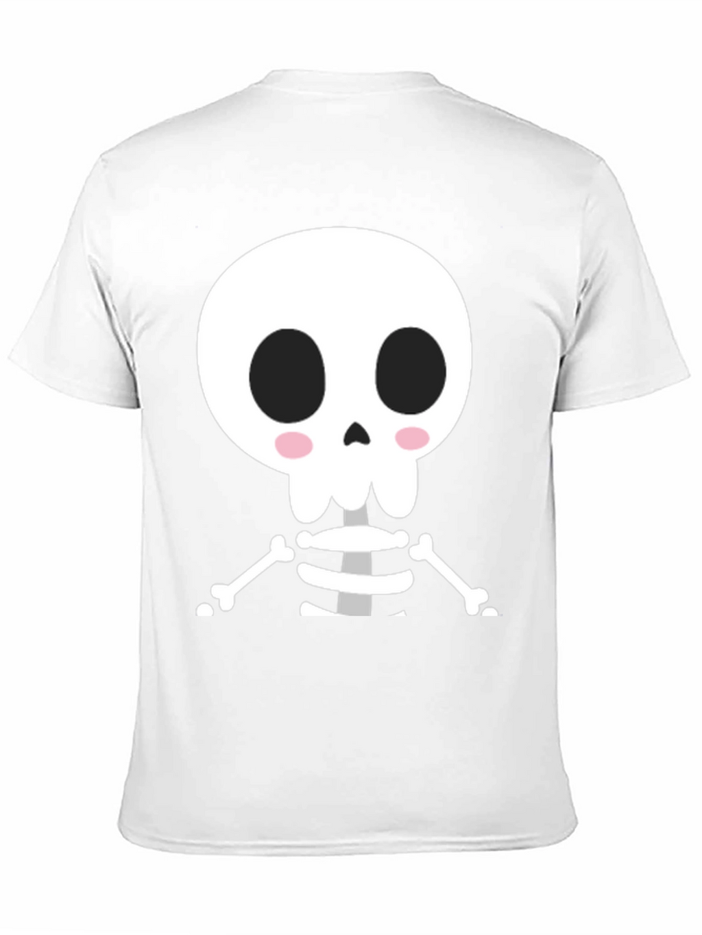 Cute Cartoon Skeleton Halloween T-Shirt