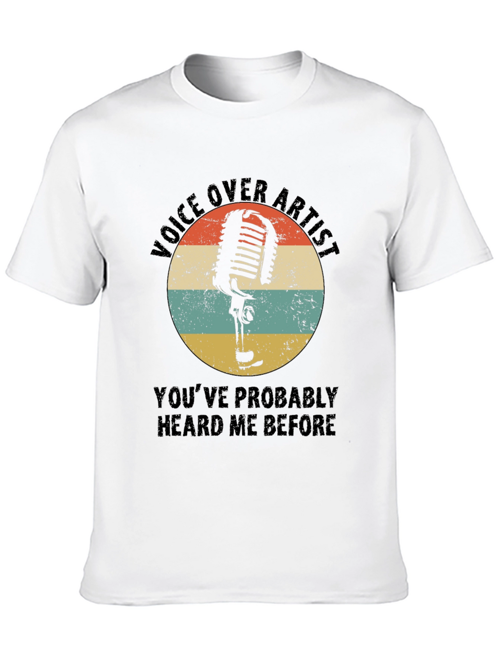 Voice Over Artist Graphic T-Shirt