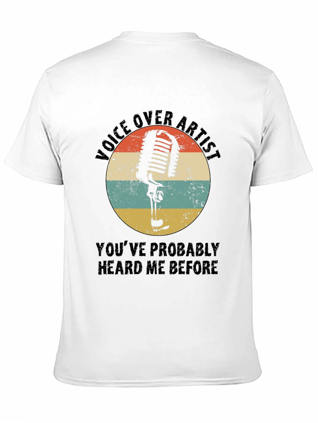 Voice Over Artist Graphic T-Shirt