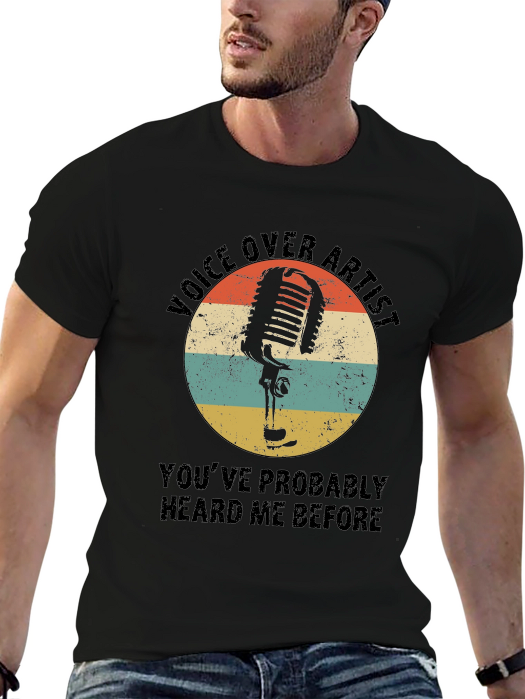 Voice Over Artist Graphic T-Shirt